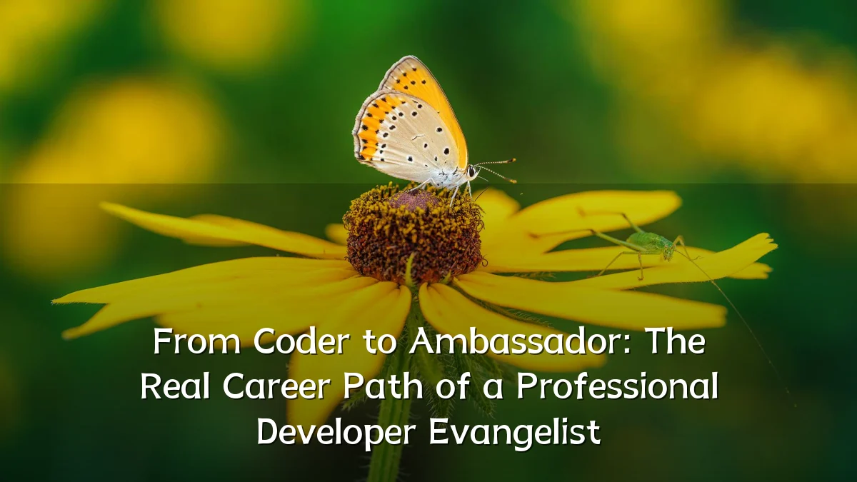 From Coder to Ambassador: The Real Career Path of a Professional Developer Evangelist