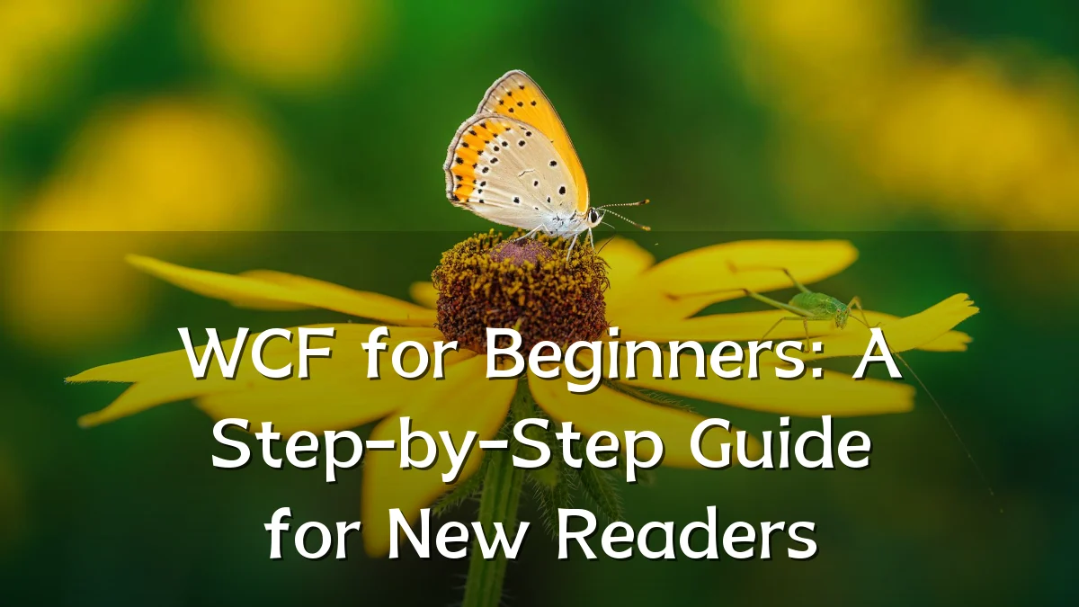 WCF for Beginners: A Step-by-Step Guide for New Readers