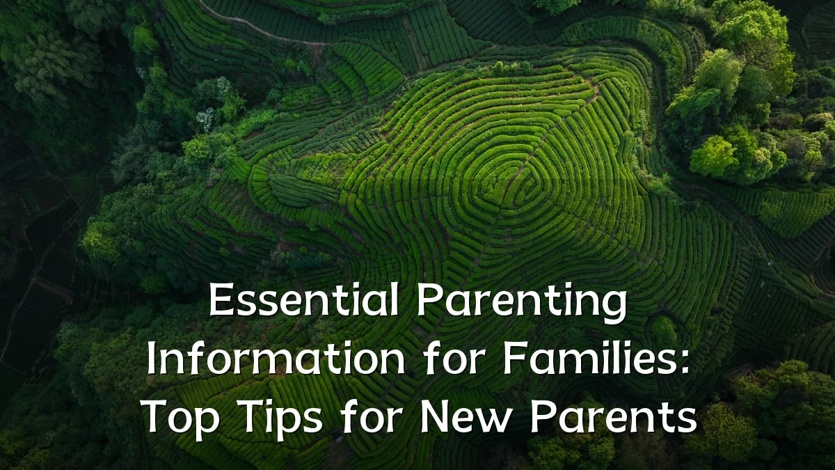 Essential Parenting Information for Families: Top Tips for New Parents